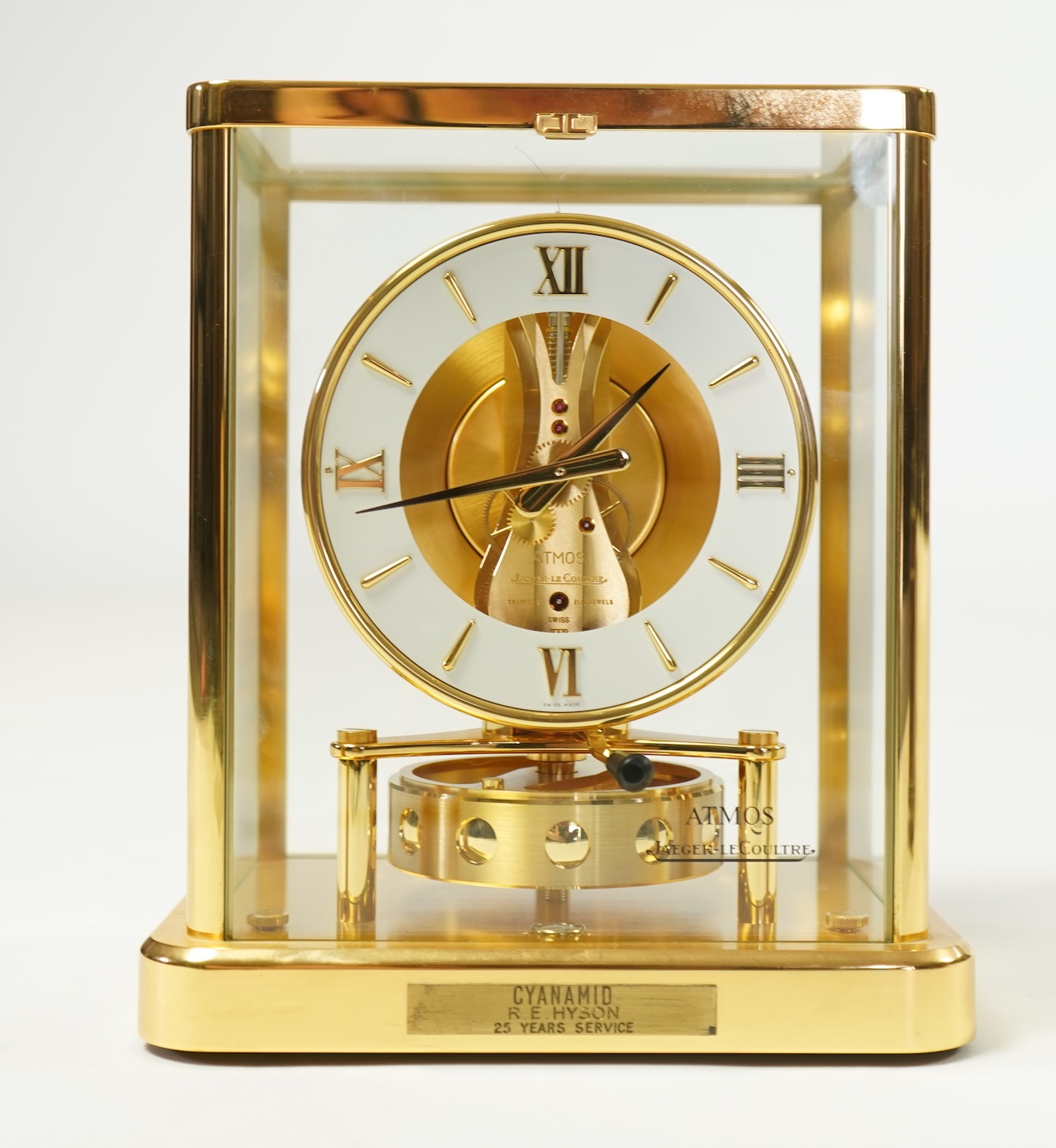 A Jaeger-LeCoultre Atmos clock